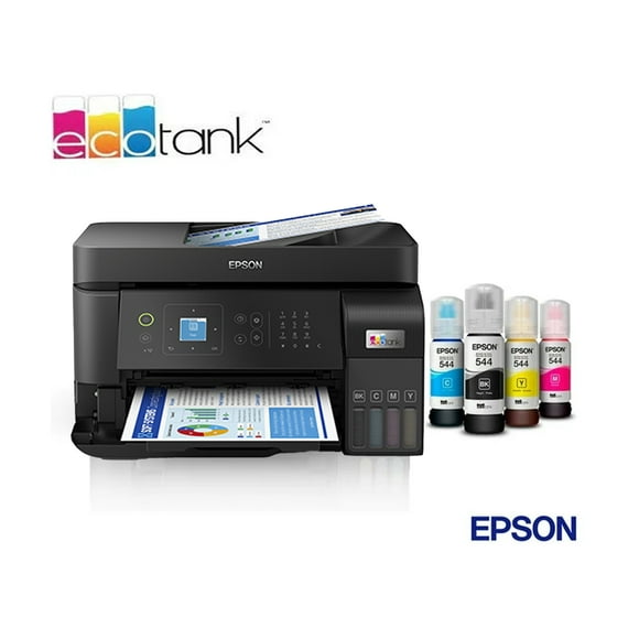 MULTIFUNCIONAL TINTA Epson ECOTANK L5590 COLOR USB WIFI ETHERNET + KIT DE 4 TINTAS T544