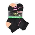 thumbnail image 2 of Athletic Works Girls Ankle Socks, 11-Pack, Sizes S-L, 2 of 5