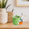 thumbnail image 5 of TIELUTT Mignon Pot de Fleurs en Résine en Forme de Lapin pour Plantes Succulentes, Intérieur, Auto-Arrosage, Rond, en Silicone, 4, 5 of 5
