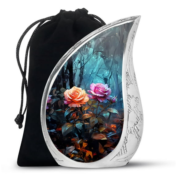 SUBSH Urns For Ashes - Urns For Ashes Adult Female Mom - Large Funeral Urns - Decorative Urns For Mom & Dad Ashes - Burial Urn Adult Human Ash