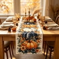 thumbnail image 6 of PoyoKee Thanksgiving Table Runner, 72" x 13" Linen Holiday Table Cloth, Fall Decor Tablecloth for Dining Home Mantel Living Room Party Decorations, 6 of 6