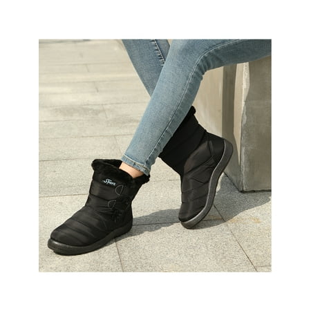 

UKAP PAIRS Women s Warm Winter Snow Boots