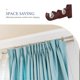 thumbnail image 3 of unbranded 2Ud Soportes Dobles Para Barras De En Madera Con Acabado Para Hogar, 3 of 8