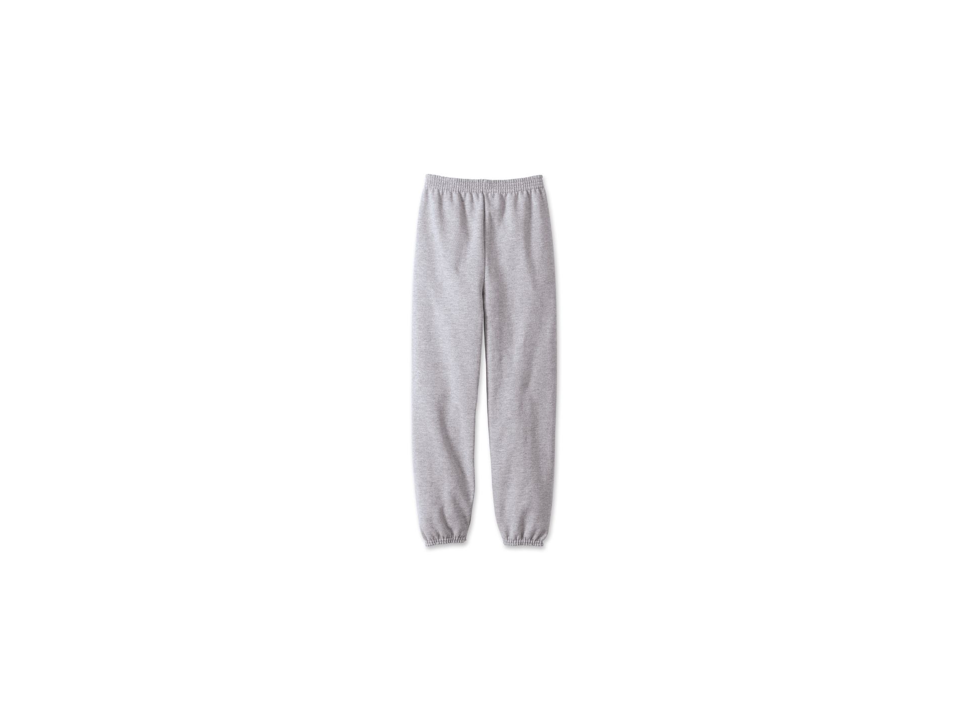 hanes youth white sweatpants