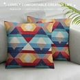 thumbnail image 3 of COMIO   PCS Set of Kilim Cushion Cover Jute Ethnic Pillow Boho Hand Shams Hippie Indian Throw Ar, 3 of 5