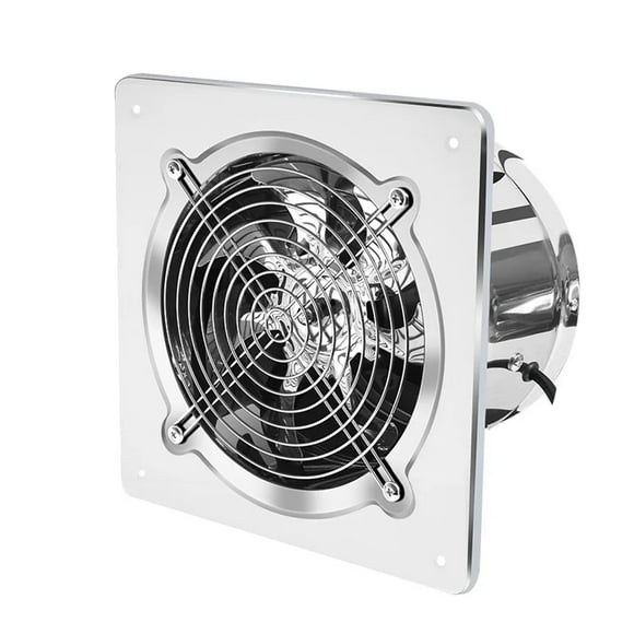 6''7'' Booster Fan Extractor Exhaust Fan Ventilation Pipe Fan For Bathroom Toilet Kitchen Wall Window Stainless Steel Fan ,Fast Wind Speed