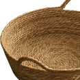 thumbnail image 6 of Woven Cat Bed Basket Pet Scratching Sleeping Bed Household Wear Resistant Round Cat Scratcher Hand Woven Cat Bed for Small Dogs Indoor Cats 35cmx12cm, 6 of 7