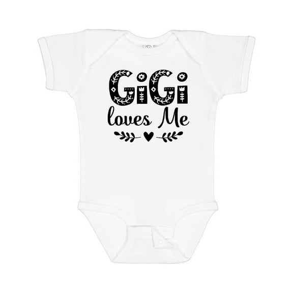 Inktastic My Gigi Loves Me Girls Girls Baby Bodysuit