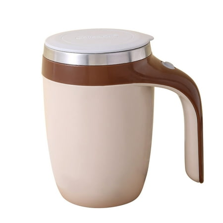 

Bdday Kids Water Bottle Fully Automatic Coffee Mixing Cup Stainless Steel Coffee Cup Multifunctional Magnetic Office Water Cup Reusable Cups
