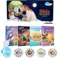 thumbnail image 1 of Colección Moonlite de historias bíblicas para niños (paquete de 4) con carretes, 1 of 7