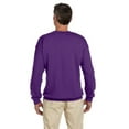 thumbnail image 2 of Gildan Adult Heavy Blend Fleece Crew - PURPLE - 2XL, 2 of 2