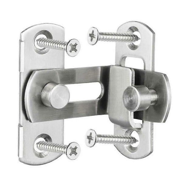 Gate Lock Door Latch Door Bolt Door Buckle Sliding Lock Core Stainless Steel Doors Pet Cage Corrosion Resistant Safe
