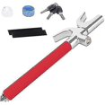thumbnail image 1 of New Steering Wheel Lock Universal Car Lock Anti-theft Device Retractable Steering Lock With 3 Keys, 1 of 5