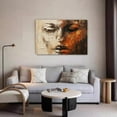 thumbnail image 5 of modern abstract artwork woman face Poster Decorative Painting Canvas Wall Art Living Room Posters Bedroom Painting,Frame-style,24x36inch(60x90cm), 5 of 8