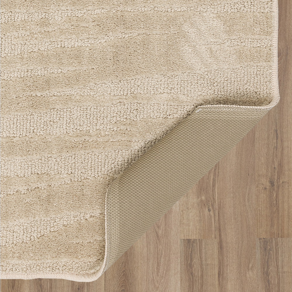 Mainstays Hi/Lo Stripes Indoor Accent Rug, Tan, 30x45 - Walmart.com