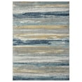 thumbnail image 2 of Luxe Weavers Lagos Collection 7501 Yellow and Blue 8x10 Abstract Area Rug, 2 of 9