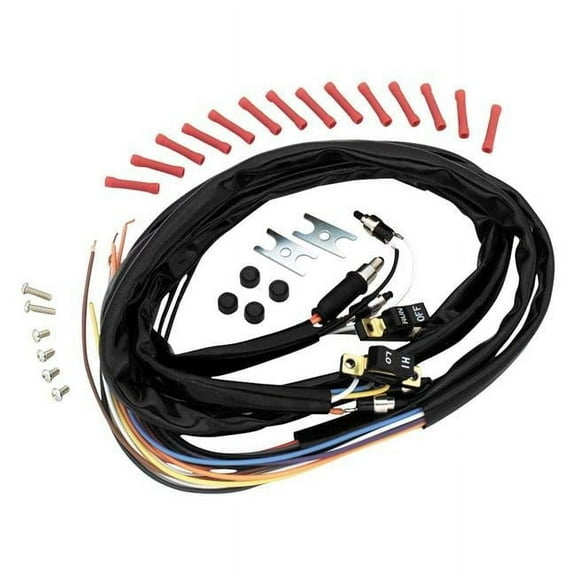 TwinPower 601625 Late Style Handlebar Switches with Wires for 1977-1978 Harley Davidson Cafe Racer