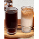 thumbnail image 4 of Juego de 4 Vasos de Cristal Bluelander, 11 Oz (350 ml), Diseño Líneas, 4 of 4