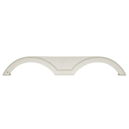 Icon 14188 Tandem Axle Fender Skirt FS4188 for Evergreen - Colonial White