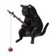 thumbnail image 3 of Adorno Gato Pesca Mini Estatuilla Interior Del Coche (gato), 3 of 4