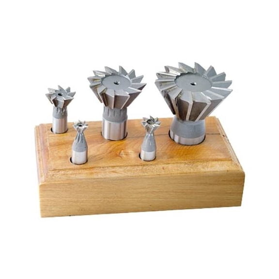 Hhip High Speed Steel Dovetail Cutter Set 3/8 2006-0205