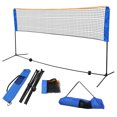 YTBW Tennis Badminton 10 Feet Adjustable Volleyball Net With Stand