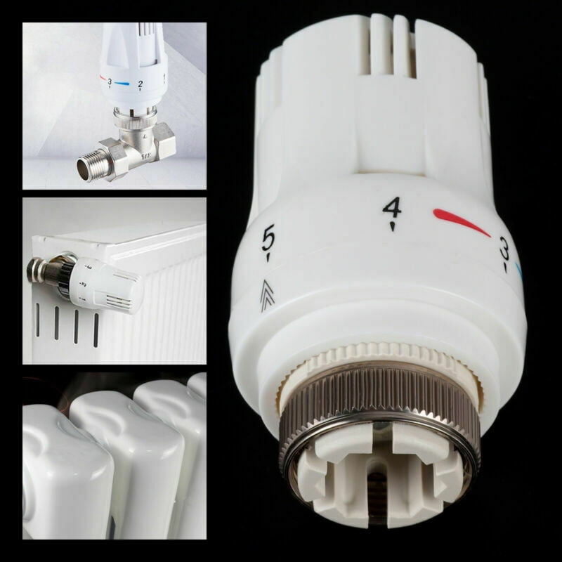 Gelentea Thermostatic Head Heater Control Thermostats Head Heating Valves Durable Accessories 