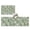Green, variant on Gray White Ink Splatters 2 Pieces Non-Slip Kitchen Mat Set, Abstract Minimalist Vintage Rough Texture Soft Door Mat with Rubber Backing, Dirtproof Rugs for Entrance Doorway, 15.7x23.6in+15.7x47.2in