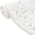 thumbnail image 6 of Unique Loom Hermitage Collection Area Rug - Gala (3' 3" x 5' Rectangle Snow White/Beige), 6 of 11