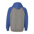 thumbnail image 3 of J. America - New Men - IWPF - Vintage Heather Hooded Sweatshirt, 3 of 5