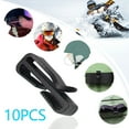 thumbnail image 6 of Ski Helmet Mask Clip Hook 10-Pack ABS Plastic Helmet Accessory for Snowboard & Ski Masks 1.5in-Install Fastener for Comfortable Secure, 6 of 8