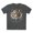 Charcoal, variant on Animal Shirt, Shirt with Animals, Tee Shirt with Antique Animal Medallion