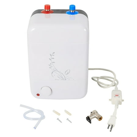 TFCFL 1500W 110V Instant Hot Water Heater Bathroom Kitchen Electric Tankless Water Heater 30-75℃