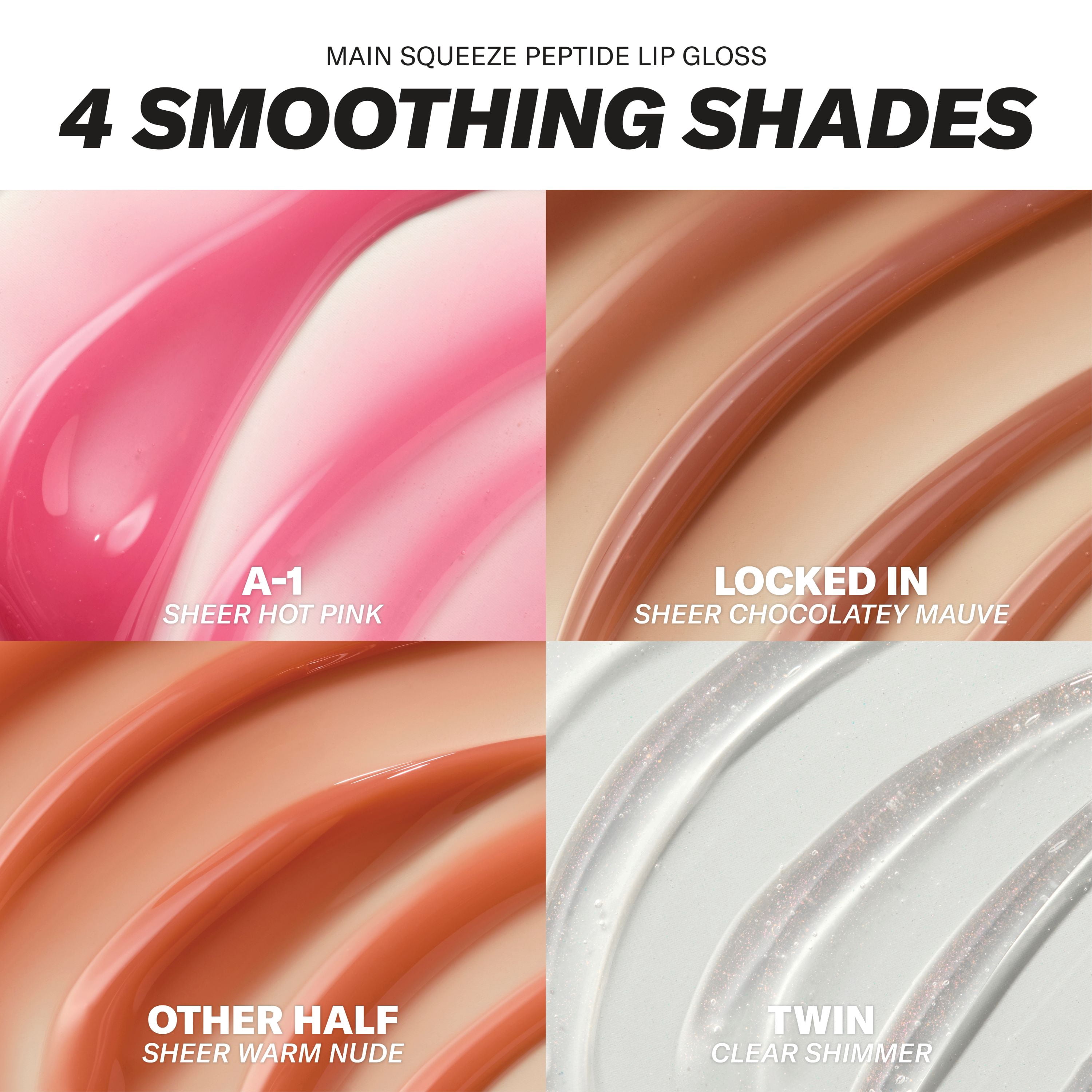 The Lip Bar Main Squeeze Peptide Lip Gloss, A-1