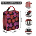 thumbnail image 2 of Lightweight Floral Meal Tote – Insulated Cooler Bag with Waterproof Shell for Everyday Use, 2 of 4