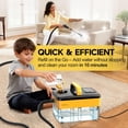 thumbnail image 4 of 10S Fast Heating Heavy Duty Steam Cleaner 7 Adjustable Levels, 1.6 Quarts Tank, Continuous Spray, Natural Deep Cleaner, Portable, 4 of 6