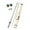 white, variant on Almencla Pool Cue Two Section Billiard Pool Cue Stick for Office Competition Training black