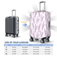 thumbnail image 5 of Goofa Lavender Flowers Pattern Luggage Covers For Suitcase,Suitcase Cover Protector Fit 18-32 Inch Luggage-Large, 5 of 9