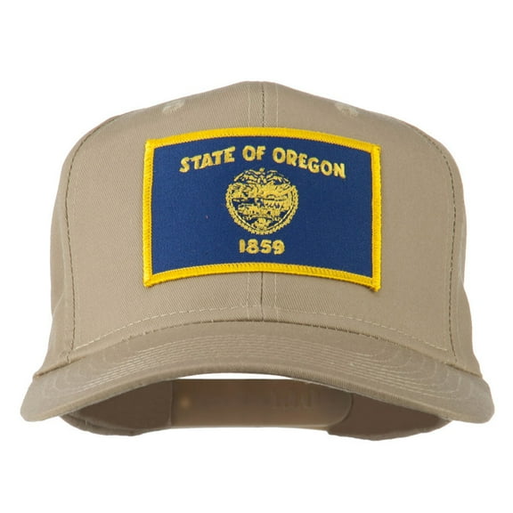 Oregon State High Profile Patch Cap - Khaki OSFM