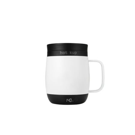 

Hot Kup Single Serve Mug - From Ice to Boil and Temperature Controlled Mug in White