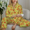 thumbnail image 6 of Sigee Crab Lobster for Women’s Pajama Sets Long-Sleeved Pjs Sets for Women 2 piece Sleepwear-Large, 6 of 7