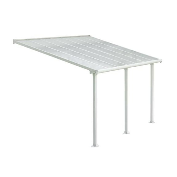 Canopia 10 x 14 in. Olympia Patio Cover - White