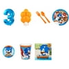 Sonic Boom Sonic The Hedgehog Party Supplies Party Pack For 32 With Blue #2 Balloon