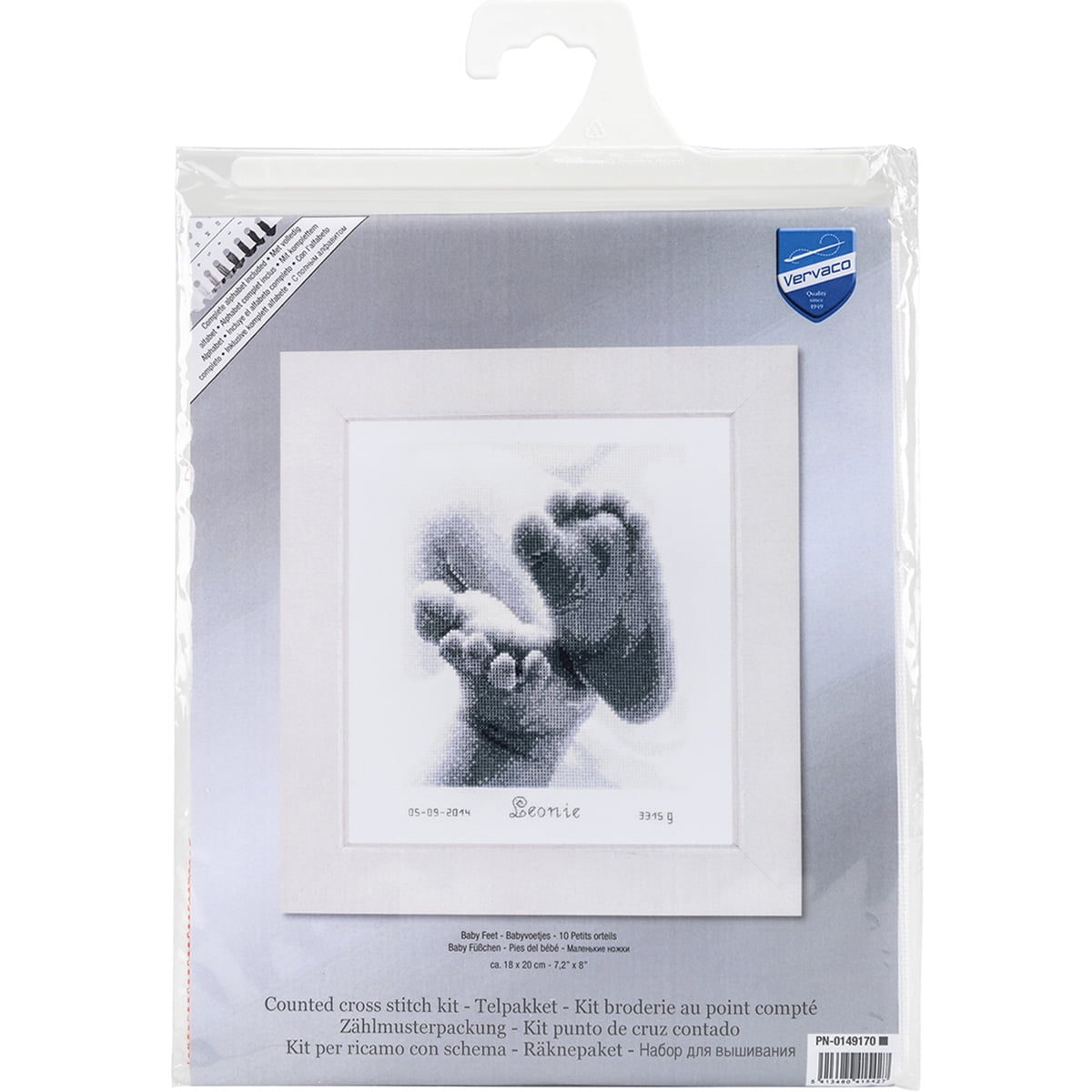 Vervaco Baby Feet Birth Record On Aida Counted Cross Stitch Kit Walmart Com Walmart Com Vervaco Baby Feet Birth Record On Aida Counted Cross Stitch Kit Walmart Com Walmart Com