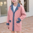 thumbnail image 5 of Zecgelong Stylish Two Tone Denim Outerwear For Girls Casual Warm Jacket With Comfortable Fit, 5 of 6