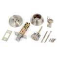 thumbnail image 4 of Bedroom Keyed Entry Dual Cylinder Deadbolt Lock Locker for 35mm-45mm Thick Door, 4 of 4