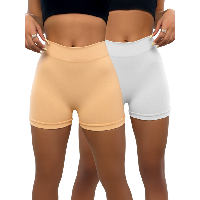 Set 2 Boxer Short Mujer Ropa Interior Sin Costuras Calzones UNITALLA