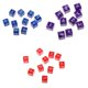 thumbnail image 1 of 30 dados acrílicos D6 de 6 caras para juegos de rol, MTG, casinos y accesorios. Azul Púrpura Rojo, 1 of 9