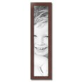 thumbnail image 2 of ArtToFrames 8" x 37" Honors Mahogany with Gold Picture Frame, 8x37 inch Brown Wood Poster Frame (WOM-5156), 2 of 7