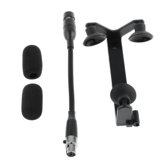 Micrófono de guitarra unidireccional con clip, micrófono portátil para instrumentos, juego de clips para 4 pin normal